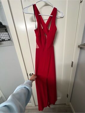 mayra formal satin slit long dress Windsor Mayra Formal Satin Slit Long Dress at CoolSprings Galleria in  Franklin, TN